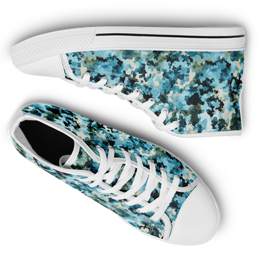 Chokefish™ Urban Peak Retro High Tops-Acid-Wash-013